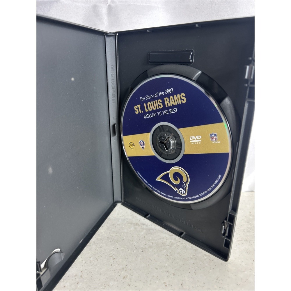 The Story of the 2003 St. Louis Rams: Gateway to the Best (DVD, 2004) - Picture 3 of 3